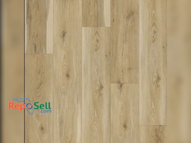 Lot 31-9079 - (32) New Style Selections Natural Hickory vinyl planks, (446) sq. ft., #3695021 (First photo is repr...