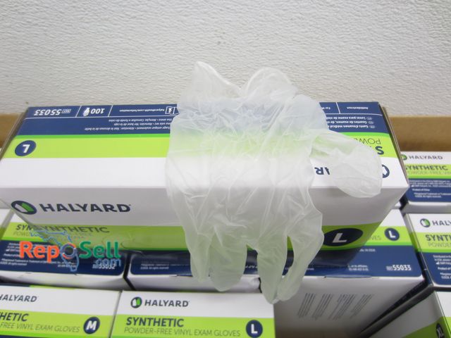 Lot 31-3387 - (2000) Halyard Synthetic  Exam Gloves - Med,LG,XL - (20) Boxes