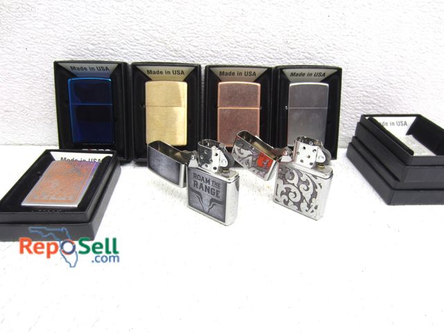 Lot 31-6333 - (7) Zippos, Many Appear New