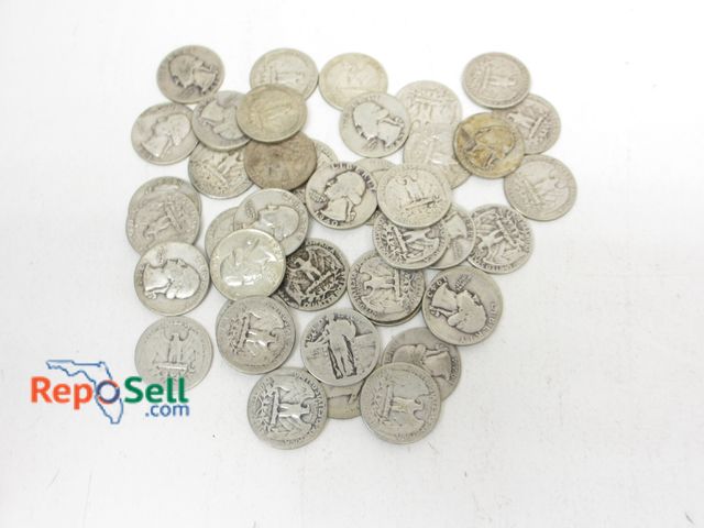 Lot 31-9019 - (41) 90% Silver Quarters