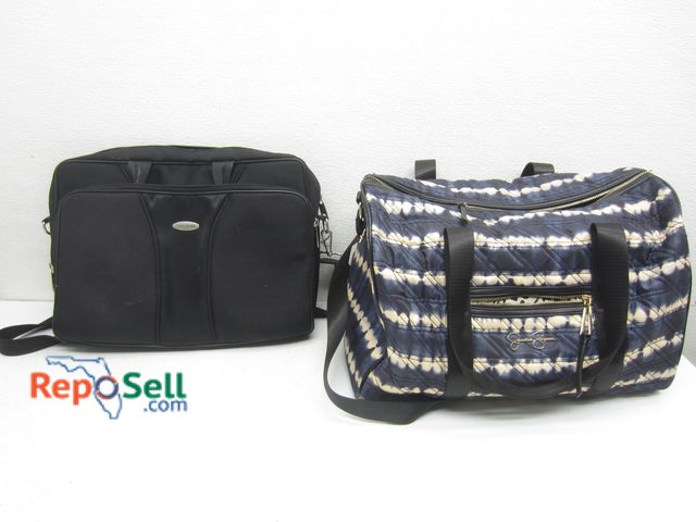 Lot 31-2050 - Jessica Simpson Small Carry Bag and Samsonite Computer Bag (zipper needs repair)