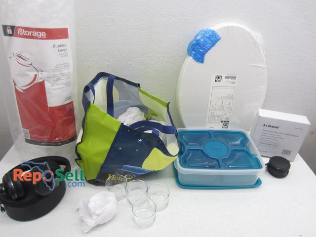 Lot 31-1284 - Estate Lot: Kohler Toilet Seat, Bubble Wrap, J Lab Headphones etc