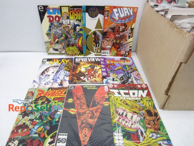 Lot 31-4431 - Comic Book Lot: DC, Marvel, Epic, etc.