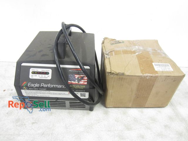 Lot 31-1263 - Eagle Performance Pro Charging Systems 48V/36V 15AMP Automatic Charger With Multi-Voltage Selection....