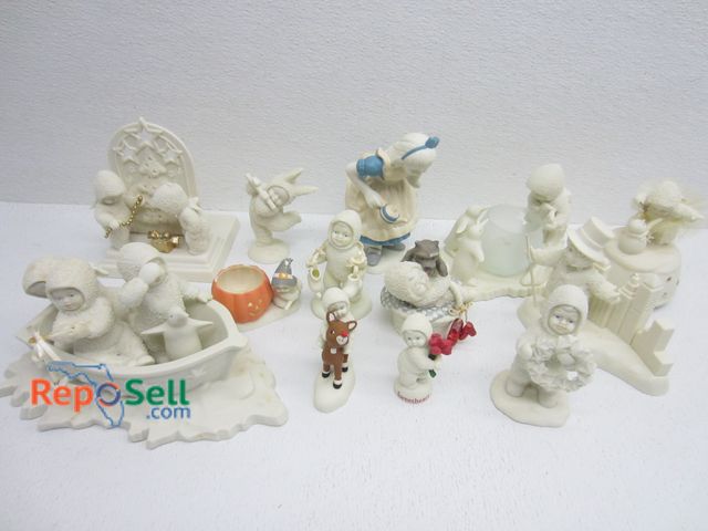 Lot 31-6387 - (27) Dept 56 Snow Babies (no boxes)