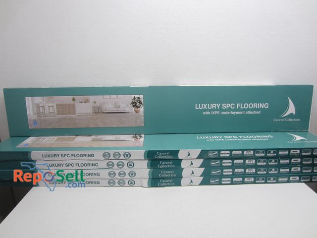 Lot 31-2341 - (5) Boxes 112.5 sq ft Luxury SPC Flooring in Boxes - 9" x 60"