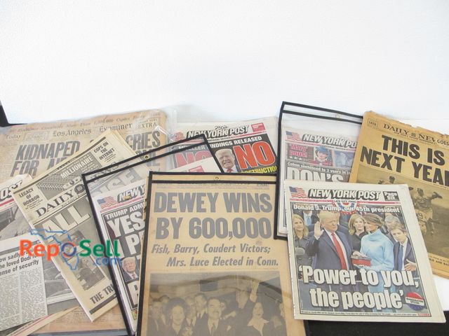 Lot 31-1317 - Vintage Newspapers/Articles