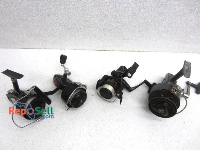 Lot 31-4096 - (4) Fishing Reels: Diawa, Shimano, Garcia, Berkley
