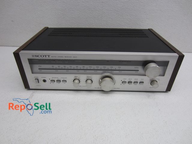 Lot 31-6349 - Scott Stereo/Receiver #335R - Powers On