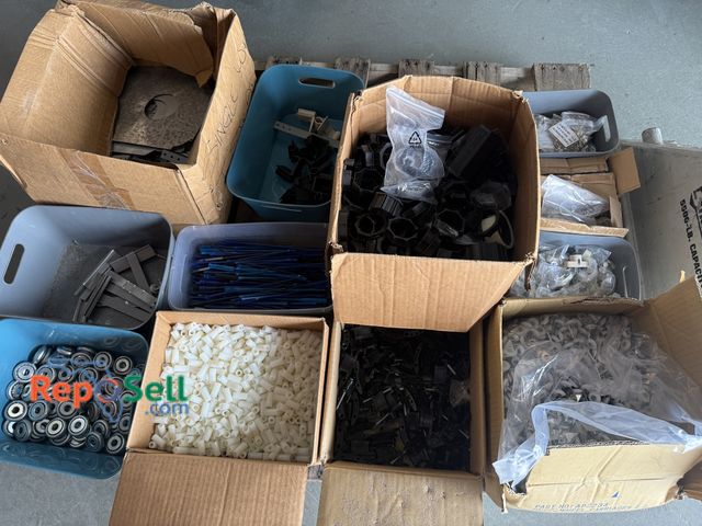 Lot 31-5404 - Pallet of Hardware for Rolling Hurricane Screens: Rollers, Locks, Screws
