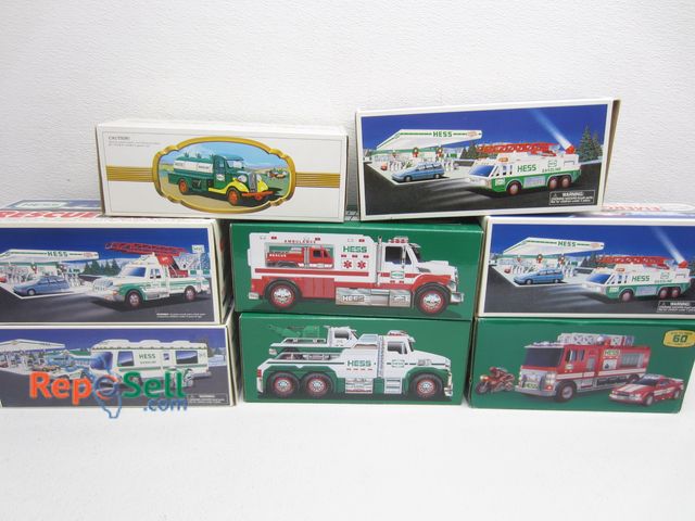 Lot 31-9444 - (8) Hess Trucks With Original Boxes - Appear New