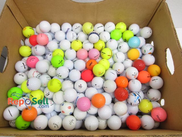 Lot 31-4059 - (300) Used Golf Balls, All Playable: Callaway, Titleist, Srixon, TaylorMade, Top Flight etc All Good...