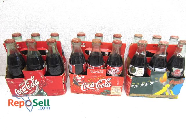 Lot 31-6178 - Lot Of (36) Collectable Coca-Cola Bottles