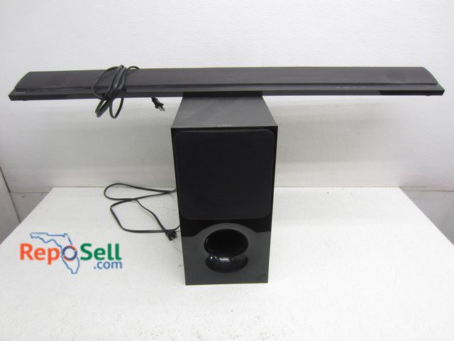 Lot 31-6208 - Sony Speaker and Sound Bar; Both Power On