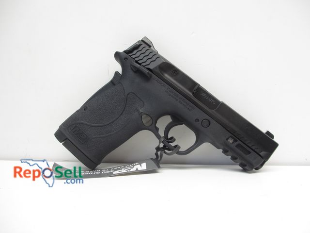 Lot 31-2398 - Smith &amp; Wesson M&amp;P .380 Shield EZ Slide M2.0  with (2) Mags, Holster, Box - Serial HRJB80xx