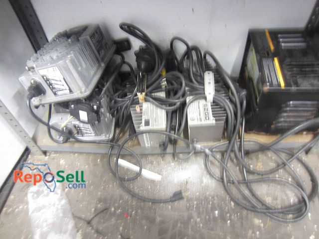 Lot 31-1320 - (5) Battery Chargers Including EZGO PowerWise And Lester Summit II Mixed Models