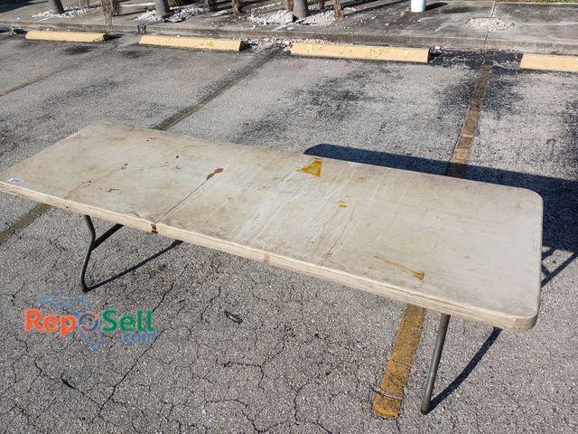 Lot 31-2082 - 8ft Lifetime Folding Table (legs only)