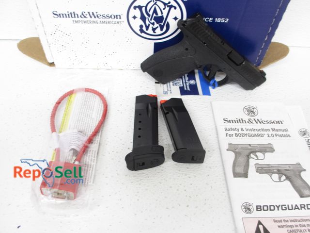 Lot 31-6500 - NEW in Box Smith &amp; Wesson Bodyguard 2.0 .380 Auto Pistol, Barrel 2.75", (2) Mags 10rnd &amp; 12r...