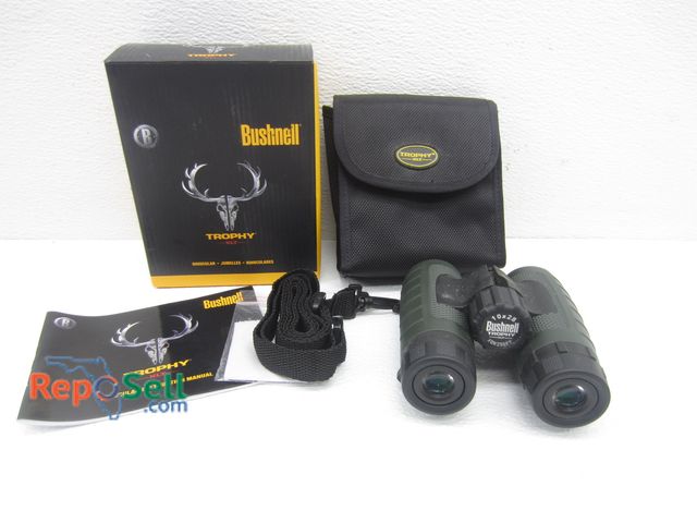 Lot 31-9074 - Bushnell 10x28 Binoculars With Case And Strap