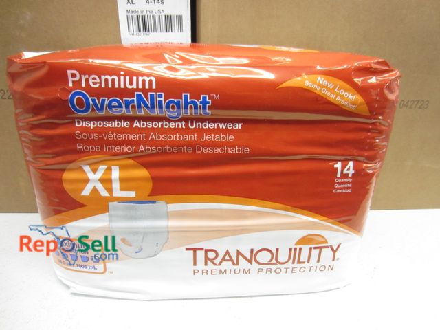 Lot 31-5324 - (336) XL Overnight Underwear - 6 Boxes