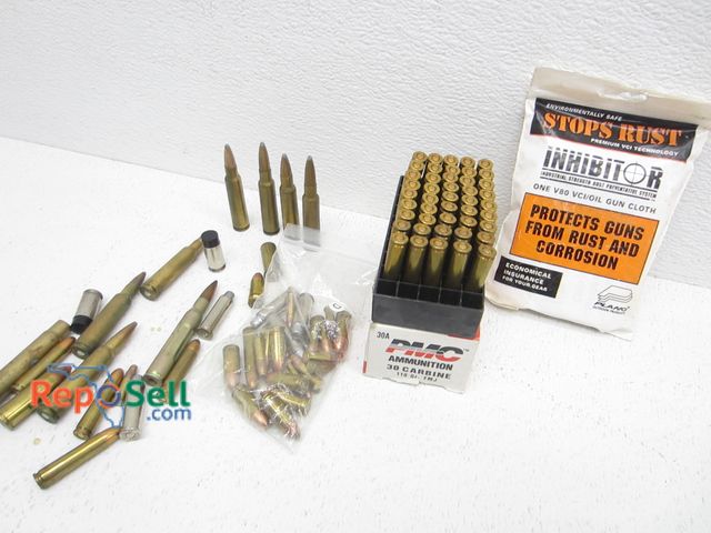 Lot 31-2475 - (45) rds 30 Carbine 110gr FMJ And Approx (40) rds Various Ammo