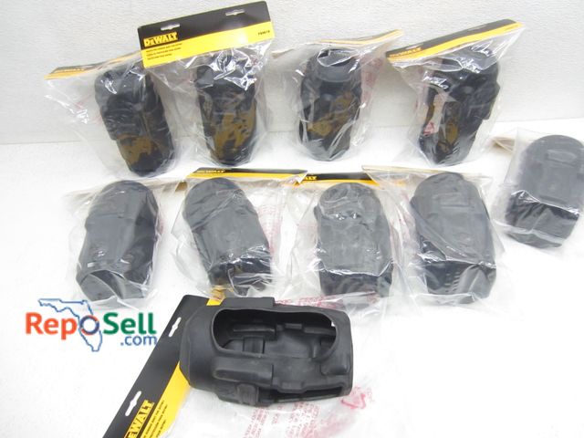 Lot 31-9264 - (10) new DeWalt protective rubber boots #PB961B For #DCF961 - (1) Open