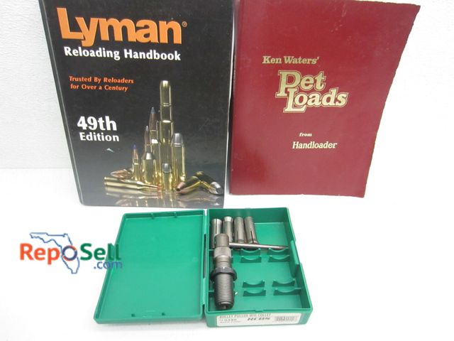 Lot 31-9016 - Lyman Reloading Handbook, Ken Waters Pet Loads from Handloader Book &amp; RCBS 9440 Bullet Puller Co...