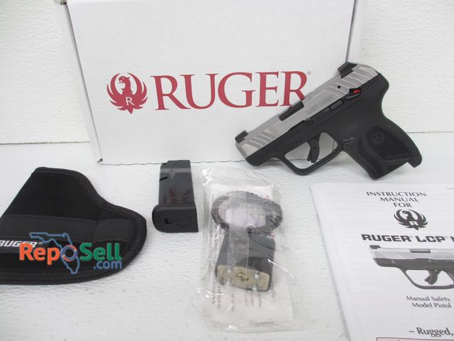 Lot 31-1103 - New in Box Ruger .380 Auto LCP Max Pistol with (1) 10rnd Mag, Soft Holster, 2.75" Barrel