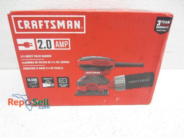 Lot 31-1122 - New Craftsman 2.0 AH Sheet Palm Sander #CMEW230