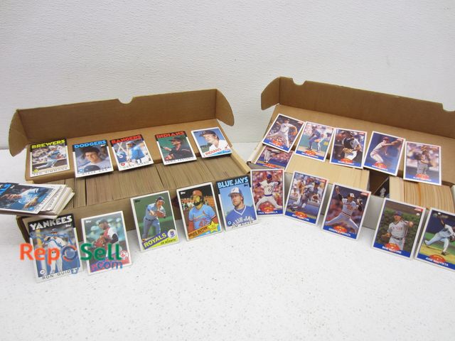 Lot 31-9329 - (2) Boxes of 1980's Baseball Cards