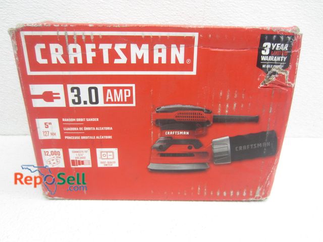 Lot 31-9285 - Craftsman 3.0AMP Random Orbit Sander, #CMEW231