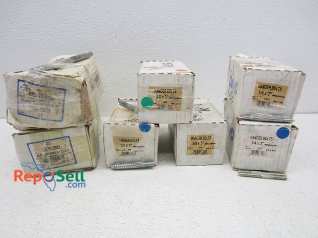 Lot 31-6438 - Lot Of Hanger Bolts And Ultrawedge Anchors - Partial Boxes