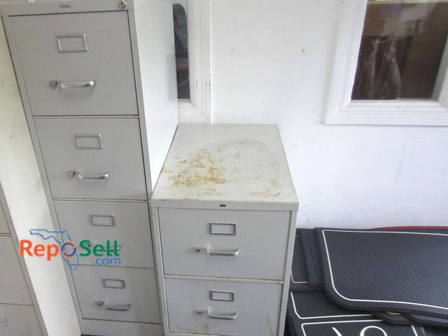 Lot 31-1314 - Two Filing Cabinets: Realspace 4-Drawer 59"H And HON 2-Drawer 29"H Metal Cabinets With Handles