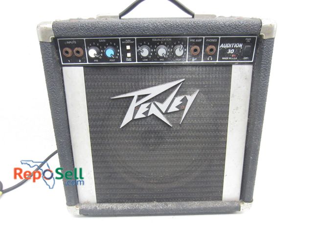 Lot 31-6081 - Peavy Audition 30 Amp - powered on.