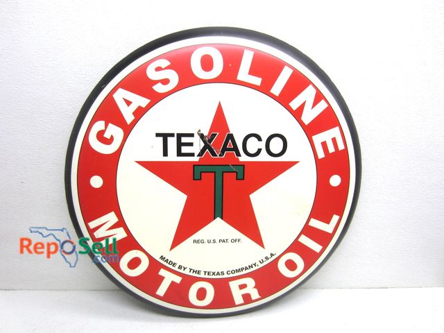 Lot 31-3266 - 24" Texaco Metal Sign