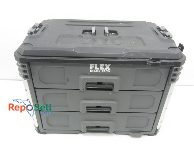 Lot 31-1456 - Flex Stack Pack 3 Drawer Tool Box 21" x 16