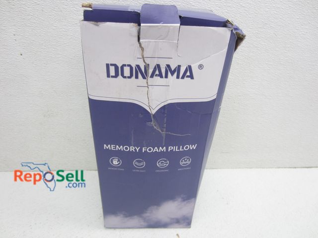 Lot 31-3271 - Donama Memory Foam Pillow (White) - Appears New