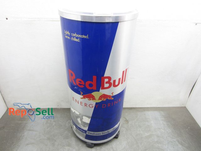 Lot 31-5548 - Red Bull Drink Cooler 38"H