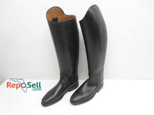 Lot 31-9166 - Petrie Leather Riding Boots: UK Sizing, Foot 6.5 (US 8.5), Calf Width 44cm, Height 41cm