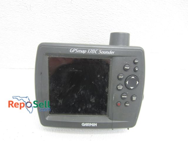 Lot 31-8583 - Garmin GPSmap 178c Sounder #66004077 - Untested/No Power Plug