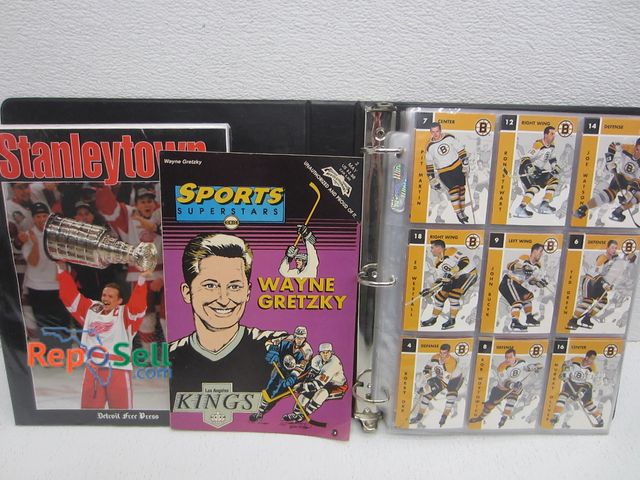 Lot 31-2491 - 1967 Hockey Cards In Parkies Collector Binder: Bobby  Orr Rookie, Hull, Esposito, Howie etc