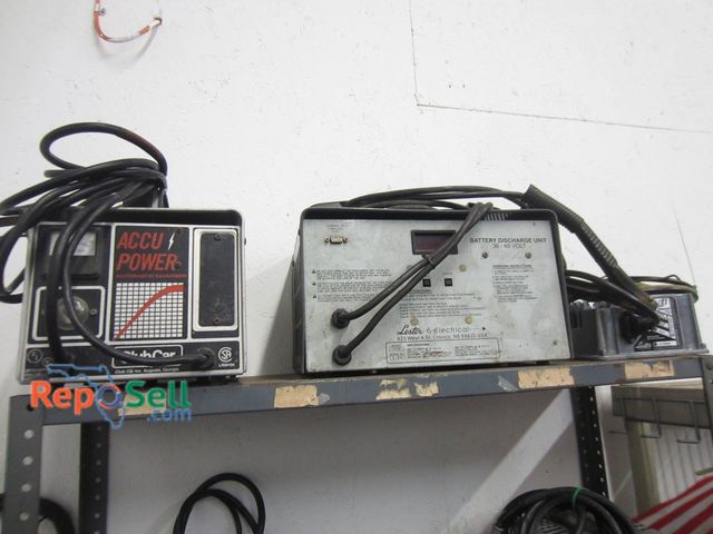 Lot 31-1316 - (2) Battery Chargers: AccuPower Automatic, Lester Summit II 36/48V and Lester 17770 Discharge