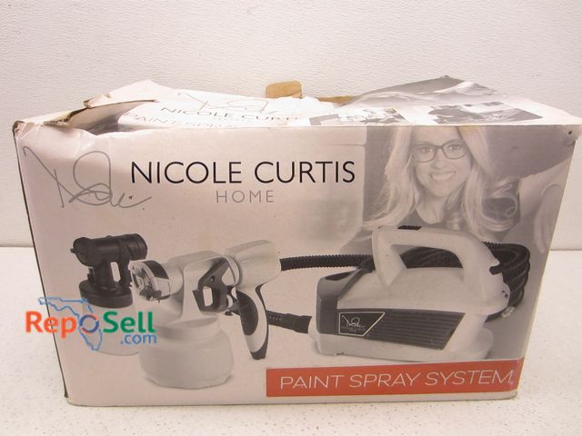Lot 31-2422 - Nicole Curtis Home Paint Sprayer - Appears Unused/Damaged Box
