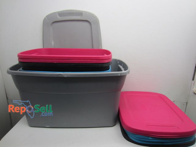 Lot 31-6238 - (7) Totes with Lids