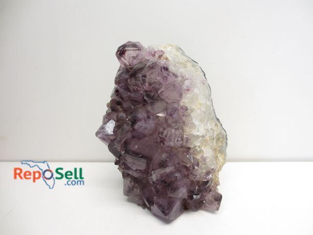 Lot 31-2025 - Amethyst Crystal 6" x 5 with Hollow Center for Light