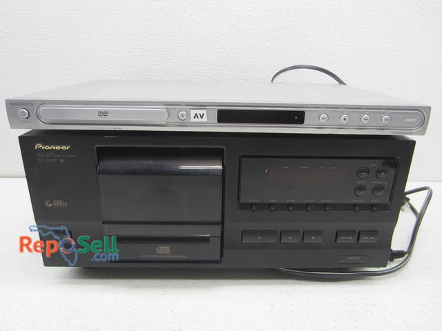 Lot 31-2388 - Pioneer CDP #PD-F407 and Magnavox CDP #MDE-460 - Both Power On