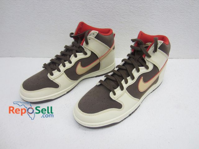 Lot 31-5294 - Nike Dunks 10.5M Brown/Cream New Shoes - No Box