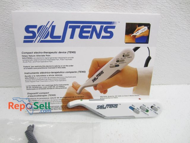 Lot 31-2058 - Sol Tens Unit in Box, New Battery - Powers On