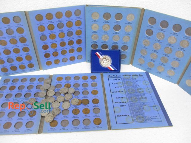 Lot 31-6029 - Coin Lot: (3) Booklets with Coins, Liberty Mint Coin w/Box, (24) Loose Buffalo Nickels - Booklets in...