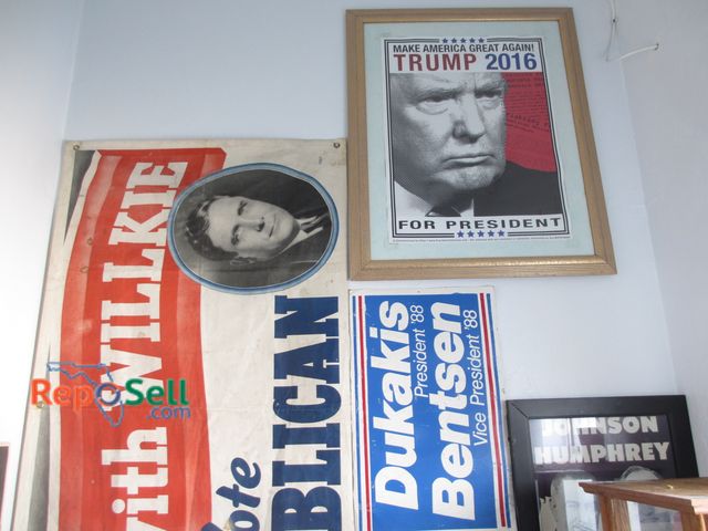 Lot 31-1301 - (4) Vintage Political Race Posters